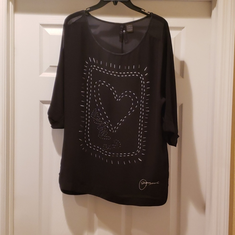 NWOT Desigual Top Size Large